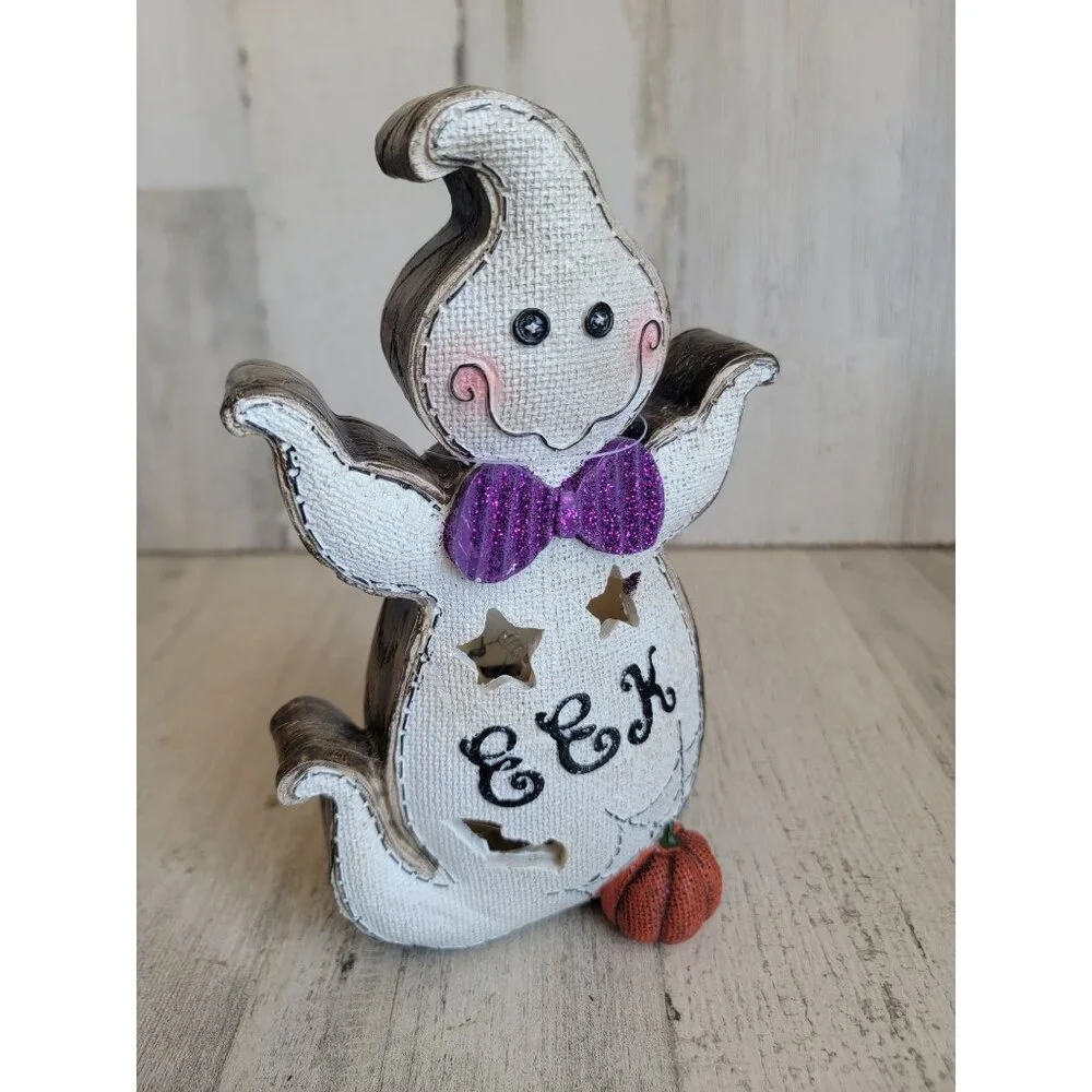 Unique light up ink ghost pumpkin Halloween‎ home decor